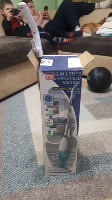 Прахосмукачка двупосочна с удължител дръжла