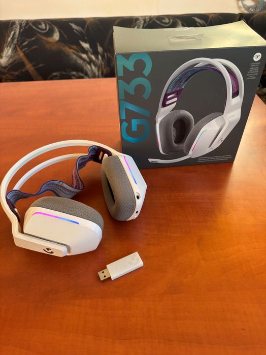 Геймърски слушалки Logitech G733, безжични