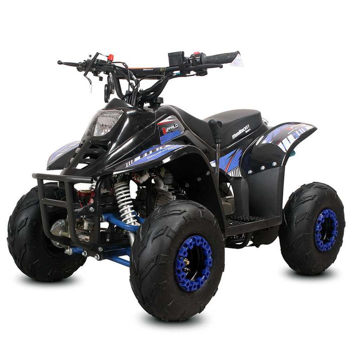 Atv copii 110cc Mini Rocket Buffalo 6" automat 4T benzina albastru