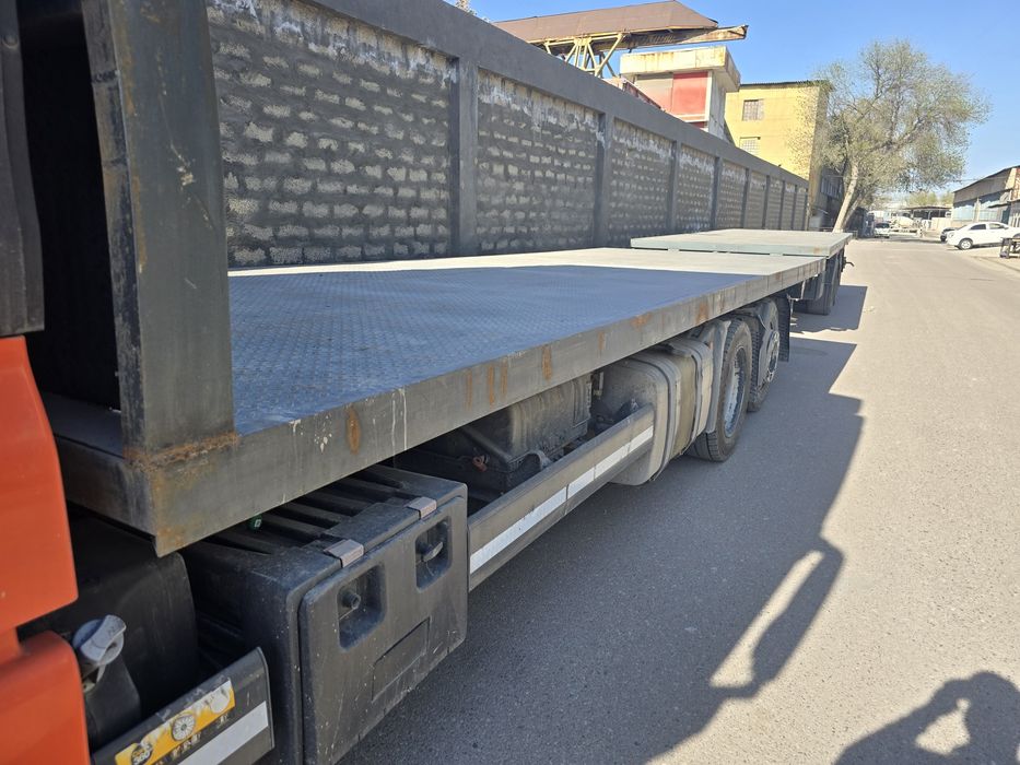 МАН Тга 420 евро 6, паравоз, тандем, площадка