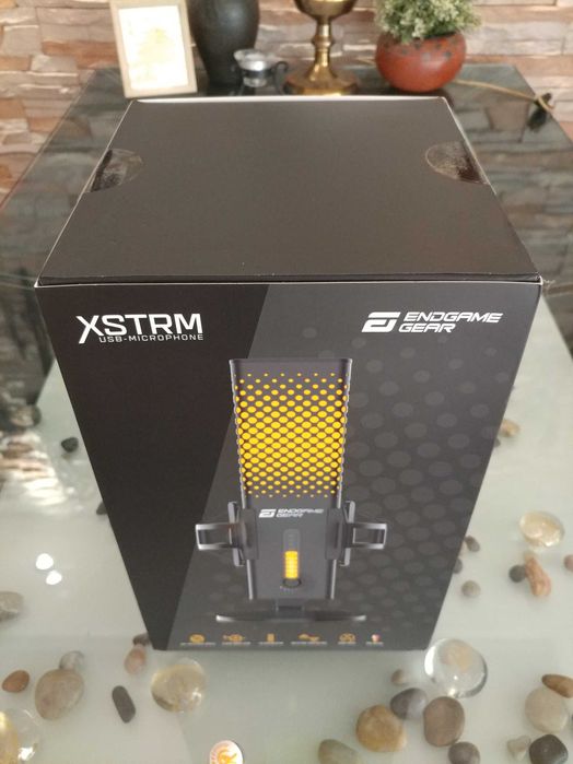 Нов ENDGAME GEAR XSTRM - Върхов клас USB Микрофон (Studio/Streaming)