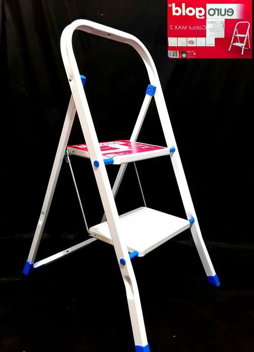 SCARA PLIANTA 2 TREPTE din Otel sarcina maximă 150 Kg - NOUĂ - 80 Lei