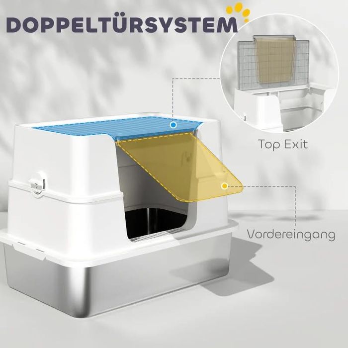 Котешка тоалетна PawHut