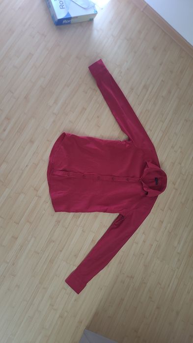 Cămașă roșie bumbac