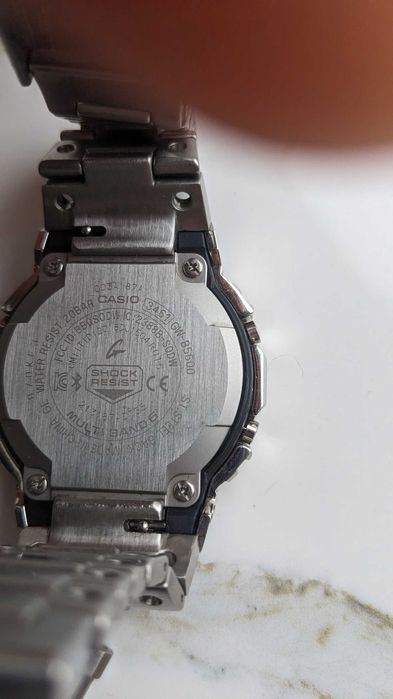 Ceas G-Shock gw-b5600bc-1ber mod TVA Solar Multiband6