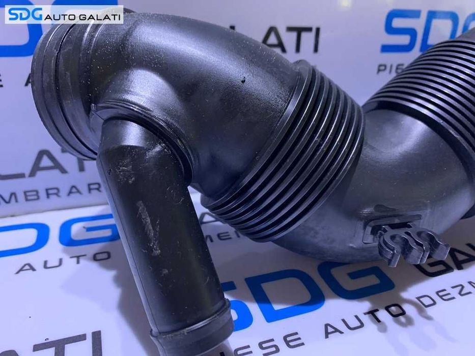 Tub Tubulatura Furtun Conducta Admisie Aer Skoda Superb 2 1.9 TDI BLS / 1.6 TDI CAYC 2008 - 2015  Cod 3C0129654M