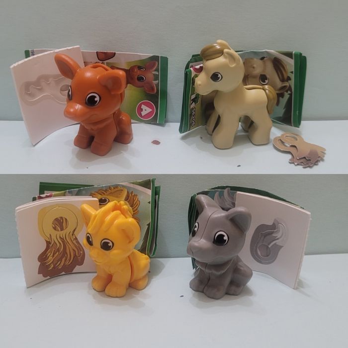 Серии Kinder Surprise из 4-х игрушек