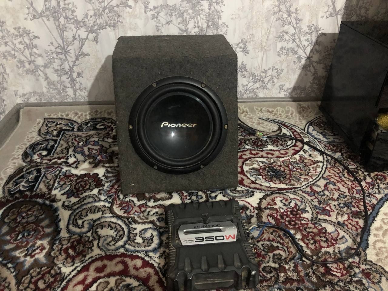 Аудио система. Буфер pioneer champion series. Усилитель Kenwood 350w: 150  у.е. - Автозвук Чирчик на Olx