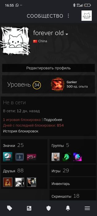 акк в стиме много игр+ раст