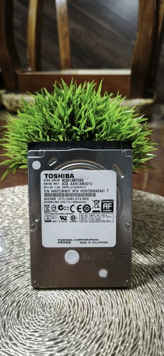 Hdd диск на 500 (пустой)