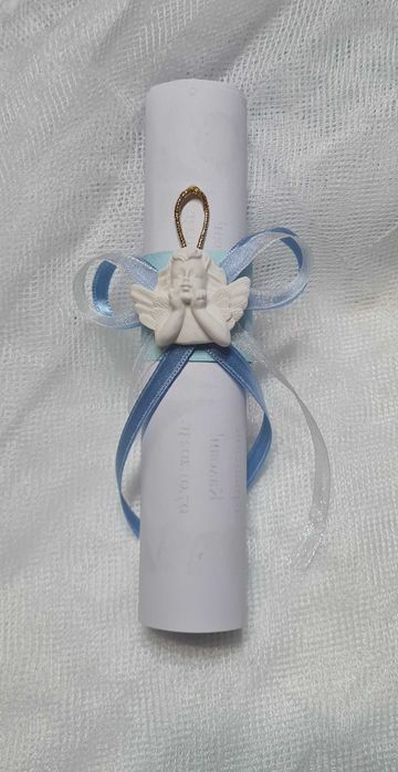 Ръчна изработка на покани за кръщене