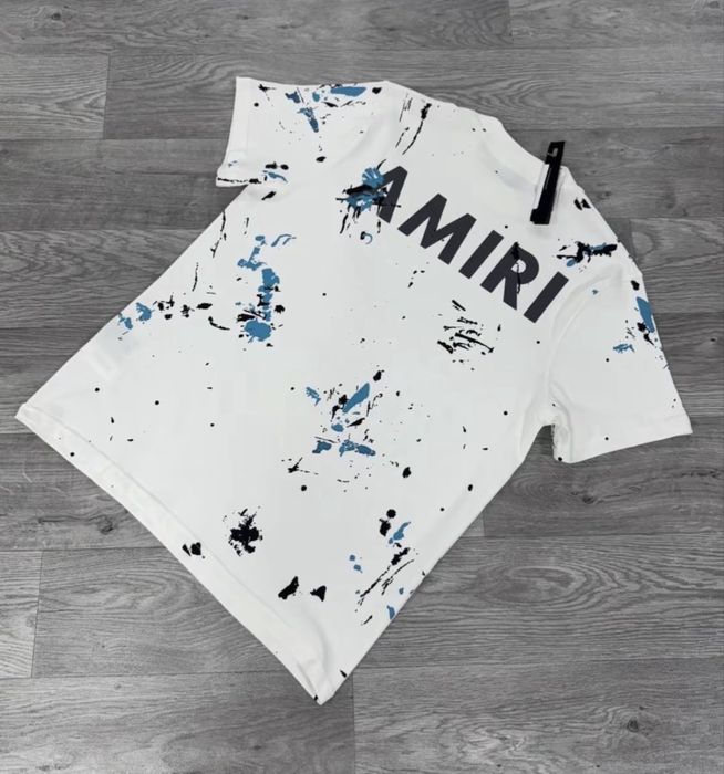 Tricou Amiri Alb Calitate Premium