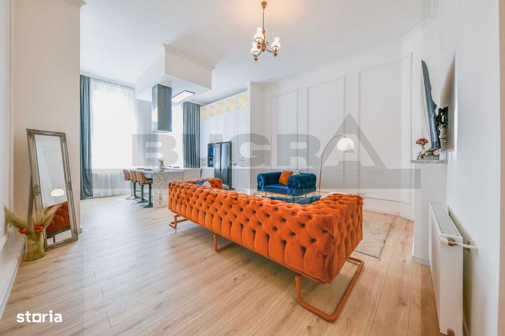 Apartament de 3 camere, Lux, 83mp, parcare, zona UMF — fotografia 1