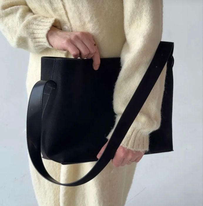 Новая сумка из замши