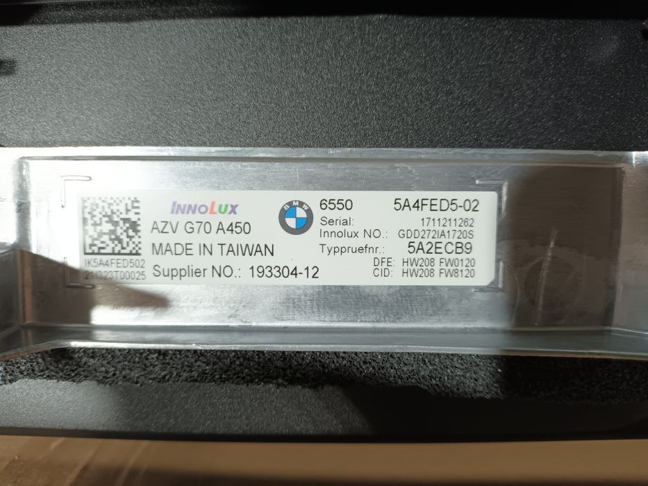 Ceasuri de bord bmw serie 7 2023 g70