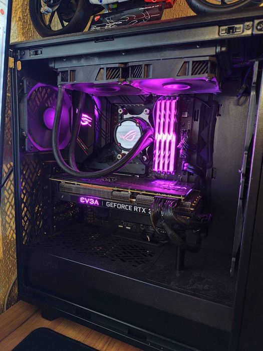 ТОП Геймърски компютър RTX 3080 / Ryzen 5 5600X / 32GB RAM / 1TB NVMe
