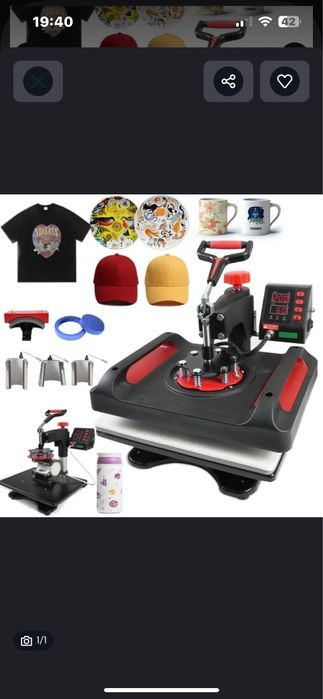 Продам принтер для печати на одежде