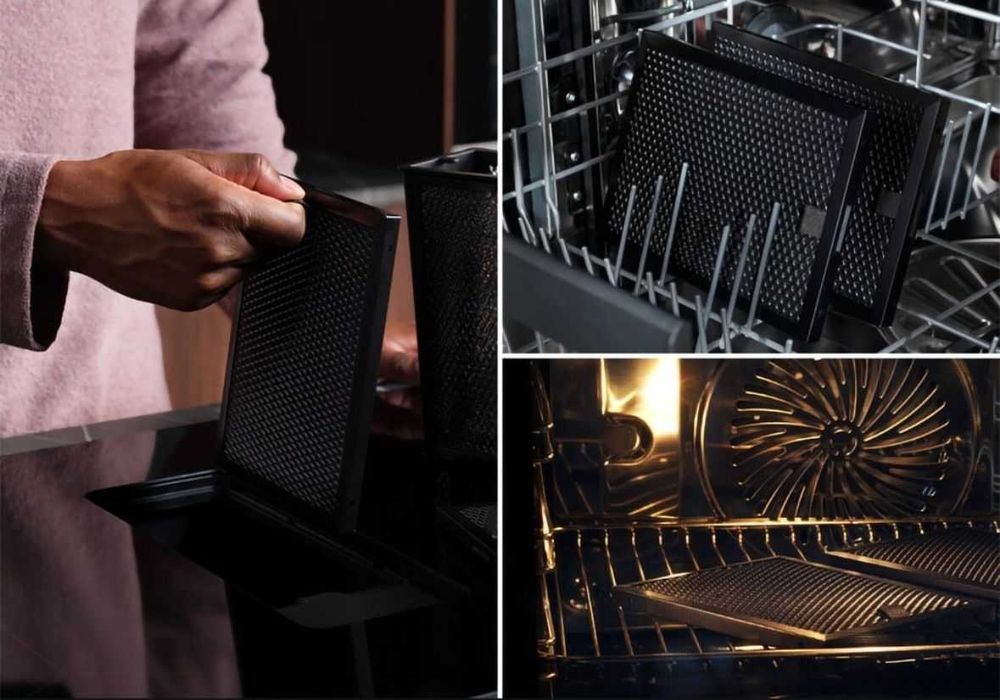 Plita cu hota integrata ComboHob FlexiBridge AEG