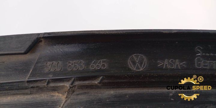Grila bara fata stanga 3C0853665 Volkswagen VW Passat B6 [2005 - 2010