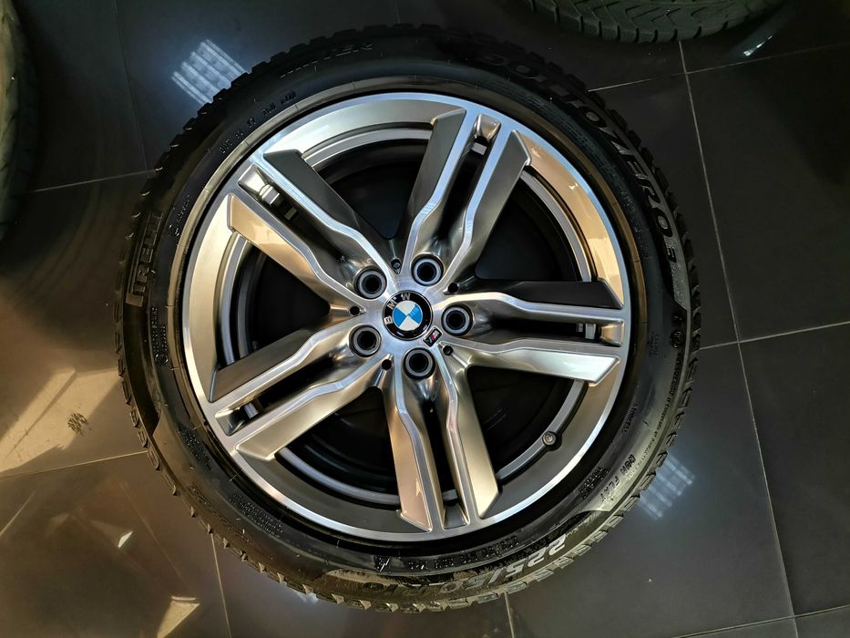 18” Зимен К-т BMW Джанти Style 570 M Гуми Датчик X1 F48 U11 U12 X2 F39