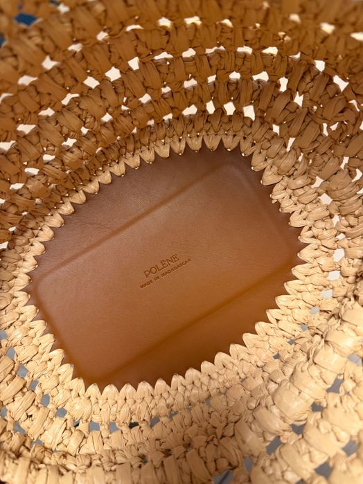 Geanta raffia cyme polene mini de plaja