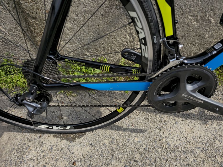 8.2 кг. Giant Propel Карбонов шосеен велосипед  Ultegra 6800 2x11