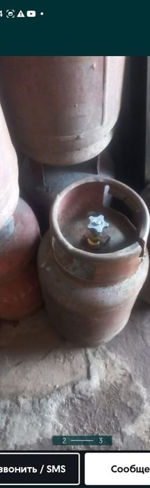 Газовые балоны в отличном состоянии