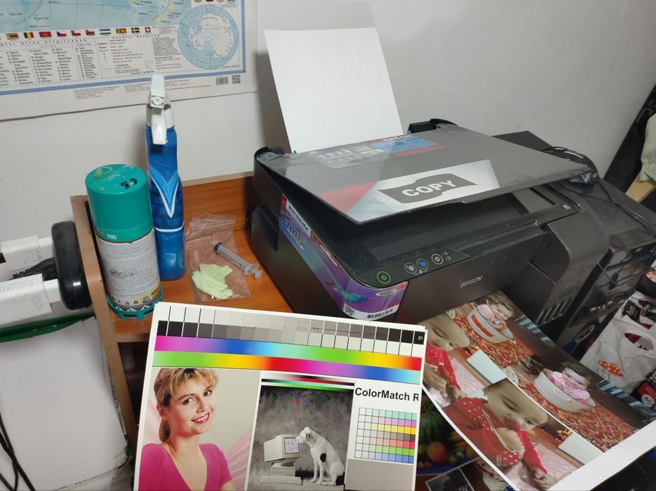 Epson L 3100 rangli KOPIYA_SKANNERLI yangi printer Ishga tayyor 100%