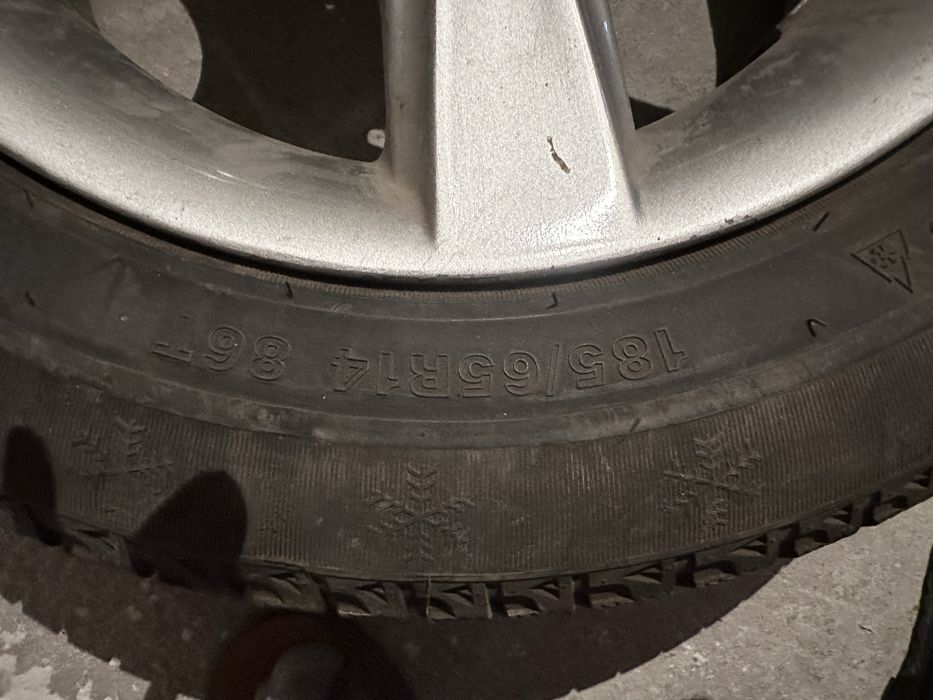 Шины R14/185/65 зимние с диской