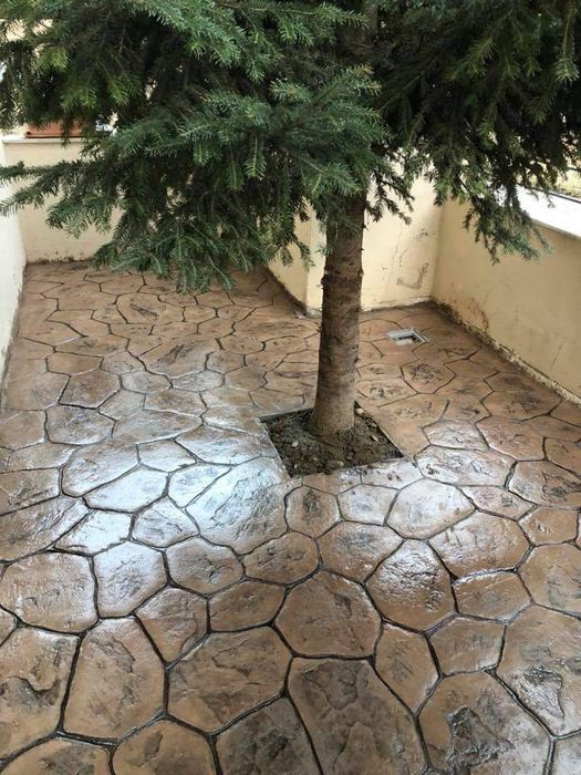 Beton amprentat / beton dezactivat