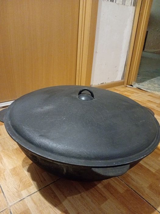 Казан чугунный 30л