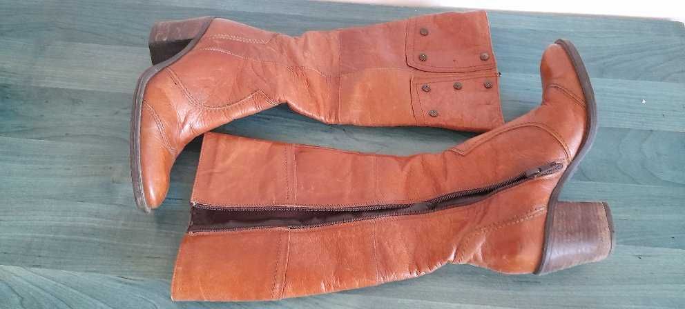 Cizme  dama din piele marimea 36