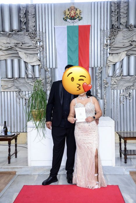 Дълга официална рокля