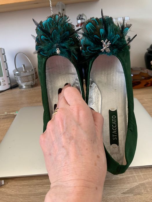 Balerini staccato din matase ,nr 36,noi