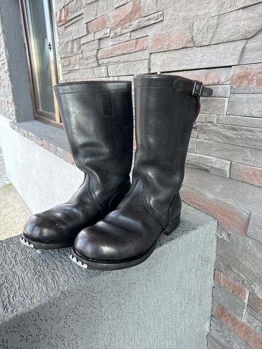 Cizme de piele potrivite/Echitatie/călărie/munci grele