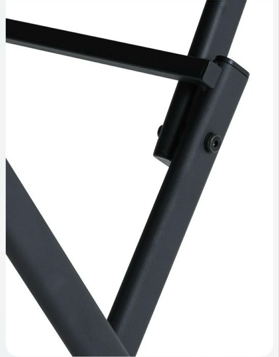 Градинска маса 65х65 черна