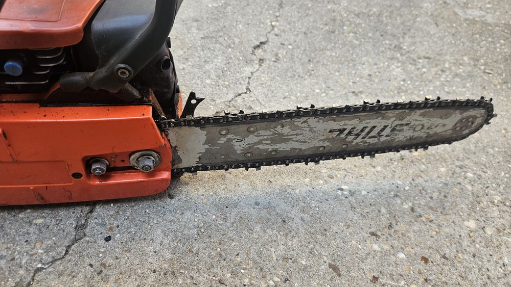 Husqvarna 365 нова бубина нова свещ
