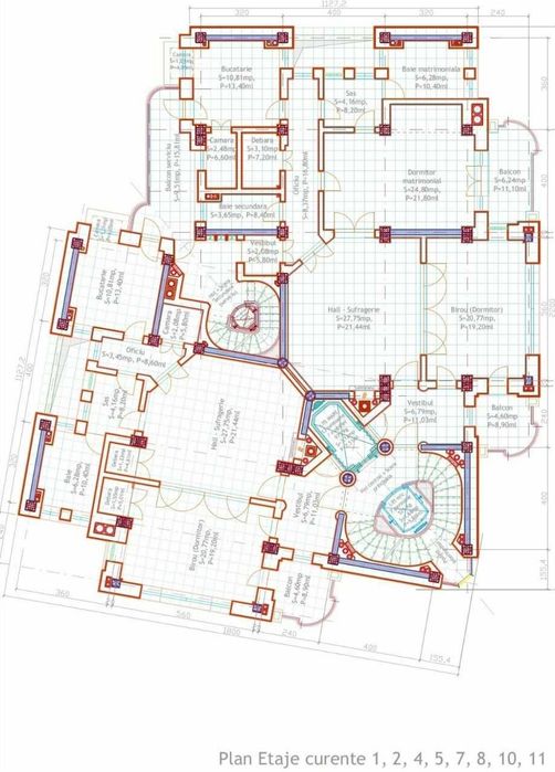 Proiectare Construcții, Arhitectură, Rezistență - blocuri, hale.