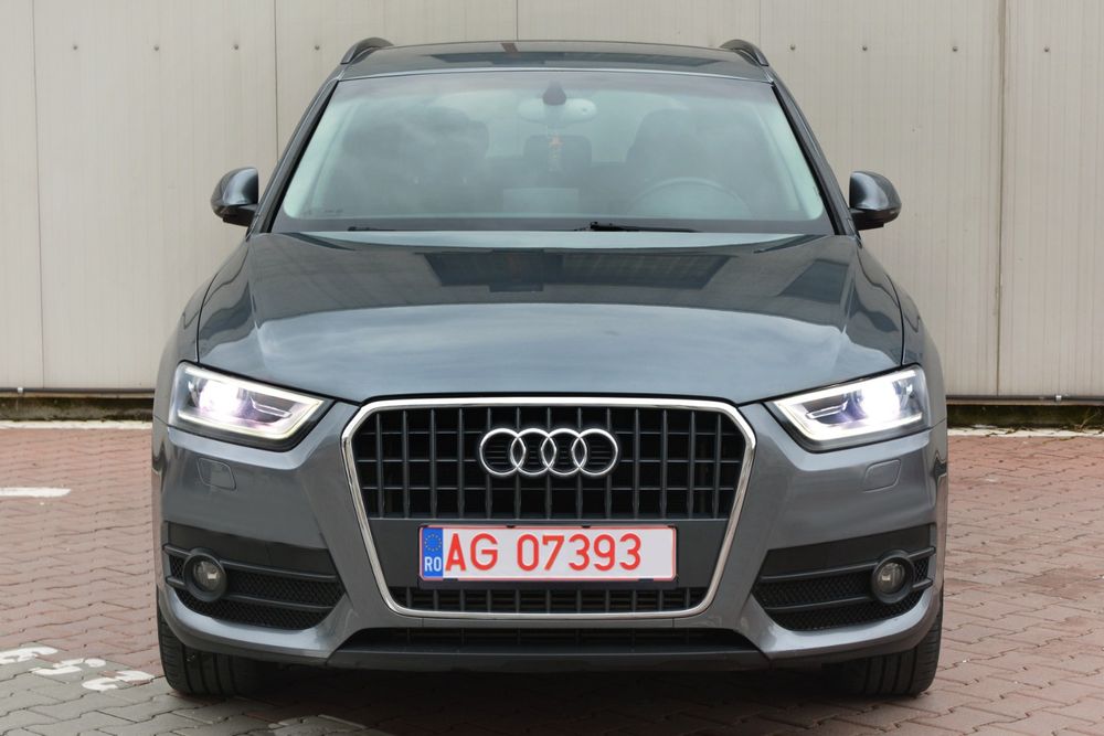 Audi Q3 2×S-line Quattro 2.0 Tdi 177 CP FullLed 2013 Alcantara