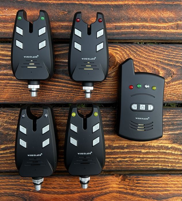 Сигнализатори 4+1 с централа и куфарче