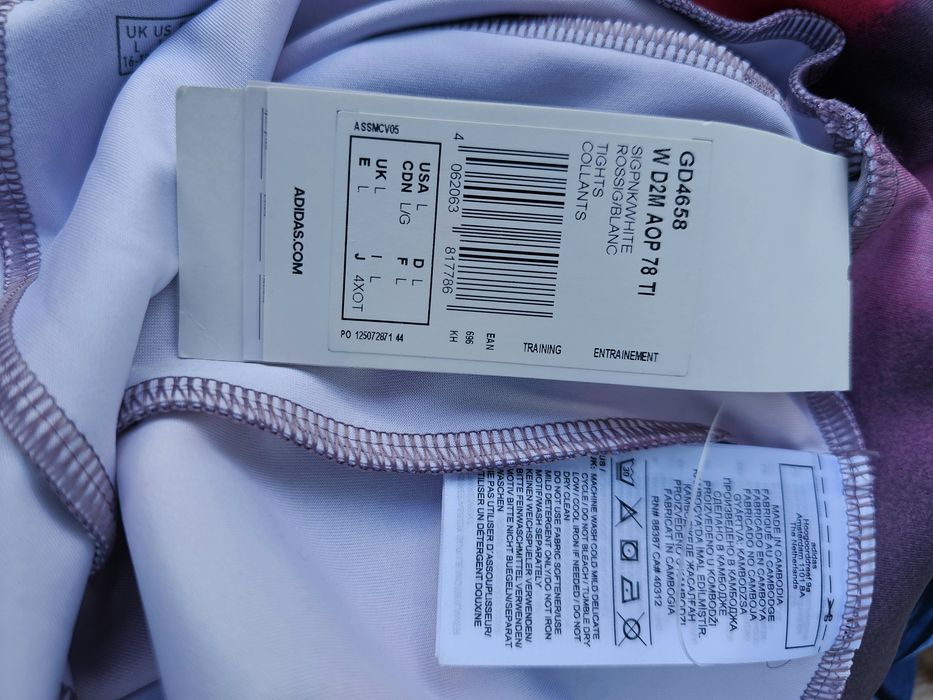 Adidas оригинален дамски клин уникални цветове Л размер