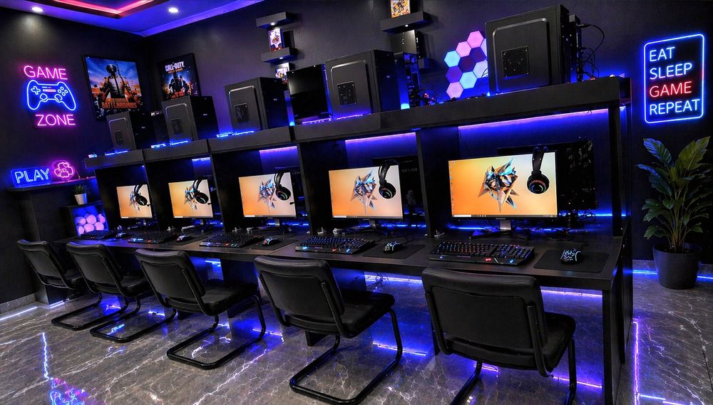 10ta yangi igravoy Kompyuterlar stol stullari bn tayyor,