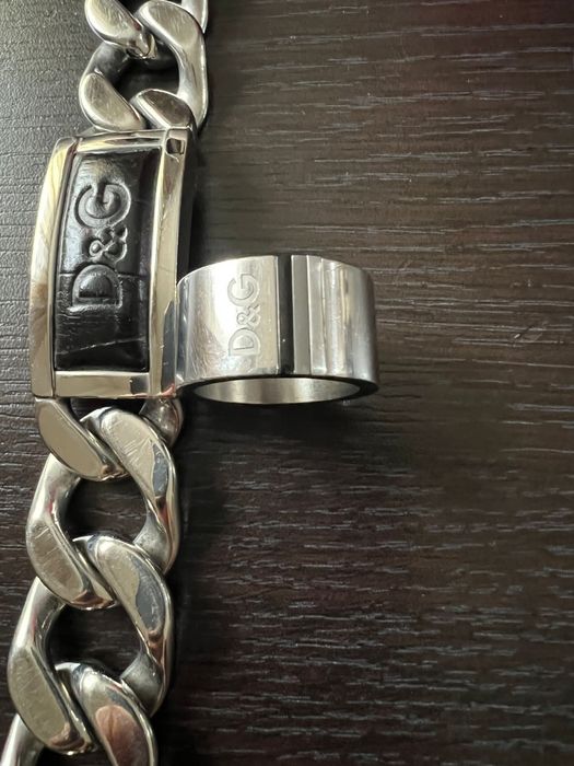 Brățara D&G bărbați si inel