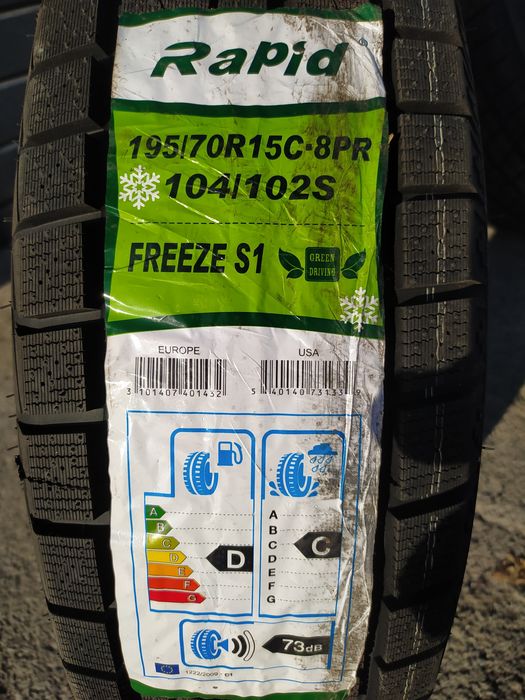Rapid 195/70R15C Freeze S1