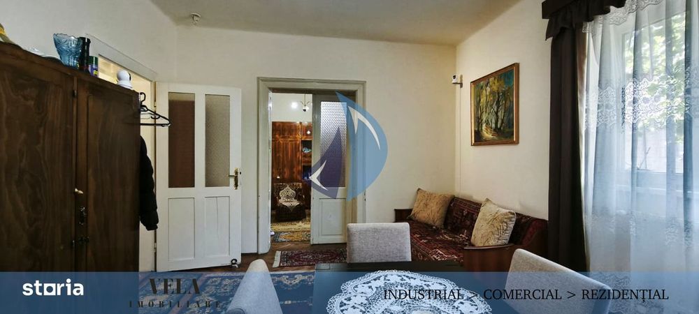 Casa singur in curte, semicentral, acces auto, 310 mp teren