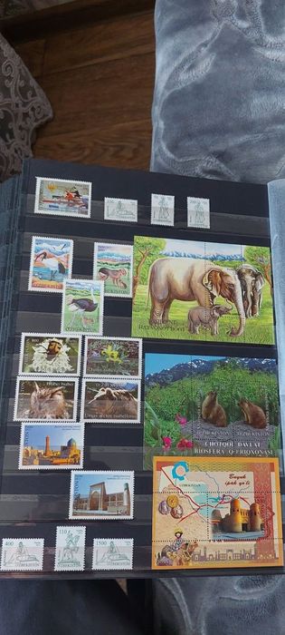 Марки Узбекистана с ¹⁹92-²⁰16 года