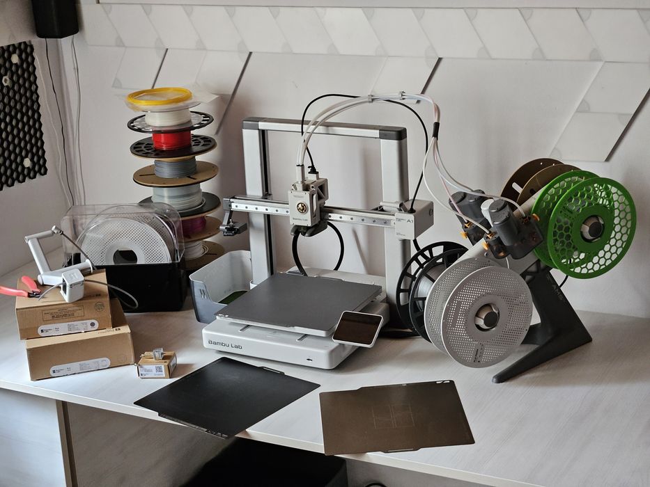 Imprimanta 3D Bambulab A1 + AMS + dryer + filamente