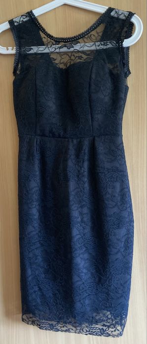 Черна рокля размер XS