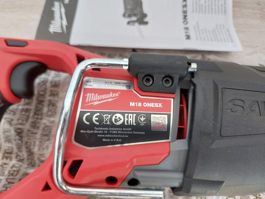 Fierastrau sabie milwaukee M18 ONESX, nou