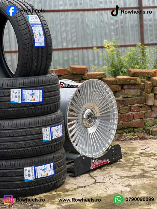 Jante Roti Mercedes20 R20 Model spitat W222 W221 W212 W204 W205 CLS W212 W222 W213 GLE GLC W223 W214 anvelope vara sau iarna 245/275 sau alte dimensiu